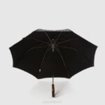 Accessories Unisex Aquatalia 860T379 CAMO LONG UMBRELLA BLACK - Image 3