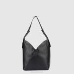 Accessories Women Aquatalia 860T320 RIMINI HOBO BLACK