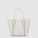 Accessories Women Aquatalia 860T327 ALESSANDRIA TOTE OFF WHITE - Image 3