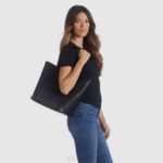 Accessories Women Aquatalia 860T329 ALESSANDRIA TOTE BLACK - Image 5