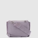 Accessories Women Aquatalia 860T333 SOHO CROSSBODY MAUVE GREY - Image 9