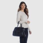 Accessories Women Aquatalia 860T336 FLORENCE TOP HANDLE BLACK - Image 5
