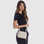 Accessories Women Aquatalia 860T343 SOHO CROSSBODY CREAM - Image 6