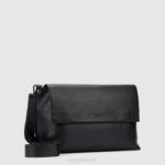 Accessories Women Aquatalia 860T344 VERONA MESSANGER BLACK - Image 7