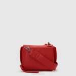 Accessories Women Aquatalia 860T357 SOHO CROSSBODY RED - Image 3