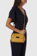 Accessories Women Aquatalia 860T362 REVY MINI CROSSBODY COGNAC - Image 10