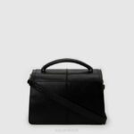 Accessories Women Aquatalia 860T364 RHUMBA SATCHEL BLACK - Image 4