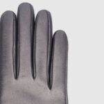 Accessories Women Aquatalia 860T370 LUNGO GLOVE GUNMETAL - Image 2