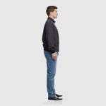 Clothing Men Aquatalia 860T292 CORATO BLACK/GREY - Image 3
