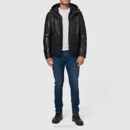 Clothing Men Aquatalia 860T299 DIEGO BLACK