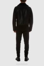 Clothing Men Aquatalia 860T307 LOMBARDY BLACK - Image 4