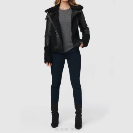 Clothing Women Aquatalia 860T270 AUGUSTA BLACK