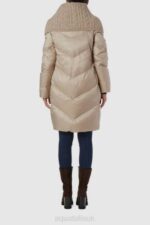 Clothing Women Aquatalia 860T282 SCIARPA TAUPE - Image 4