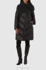 Clothing Women Aquatalia 860T283 SCIARPA BLACK - Image 2