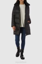 Clothing Women Aquatalia 860T286 VENOSA BLACK