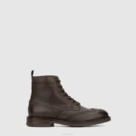 Shoe Men Aquatalia 860T225 SAVINO COGNAC