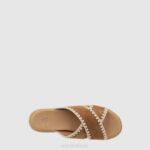Shoe Women Aquatalia 860T196 SYLVIE WHISKEY/NATURAL - Image 5
