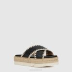Shoe Women Aquatalia 860T197 SYLVIE BLACK/NATURAL - Image 2