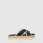 Shoe Women Aquatalia 860T197 SYLVIE BLACK/NATURAL