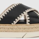 Shoe Women Aquatalia 860T197 SYLVIE BLACK/NATURAL - Image 7