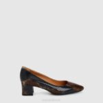 Shoe Women Aquatalia 860T213 PASHA NAVY/BROWN