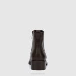 Shoe Women Aquatalia 860T7 CARISA BLACK/BROWN - Image 4