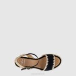 Shoe Women Aquatalia 860T97 JILIANNA DARK BLUE/NATURAL - Image 5
