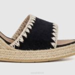 Shoe Women Aquatalia 860T97 JILIANNA DARK BLUE/NATURAL - Image 7